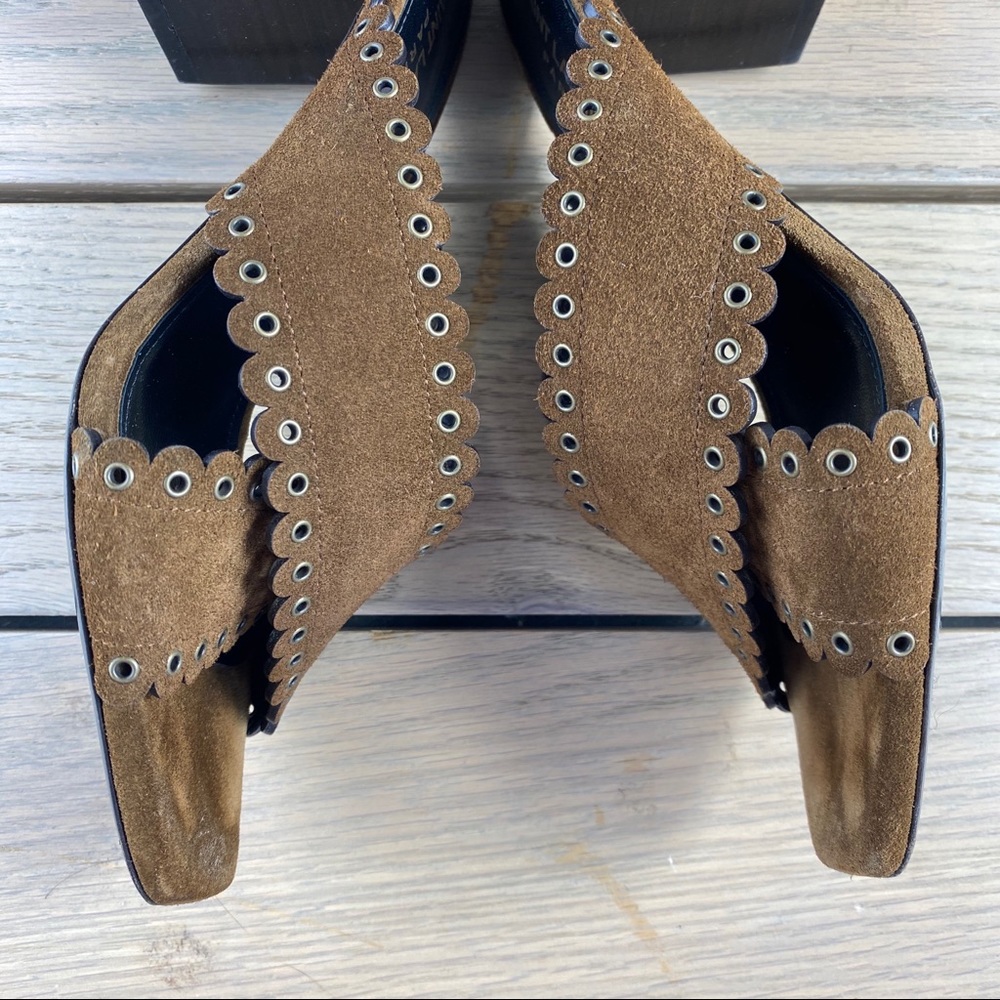 Saint Laurent crisscross sandals - Picture 9 of 15